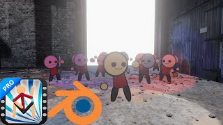 How to Make 3d Sticknodes Animations with Blender in 6 minutes