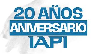 20 Años Aniversario | Sábado 20, de Junio, 2026 | IAPI
