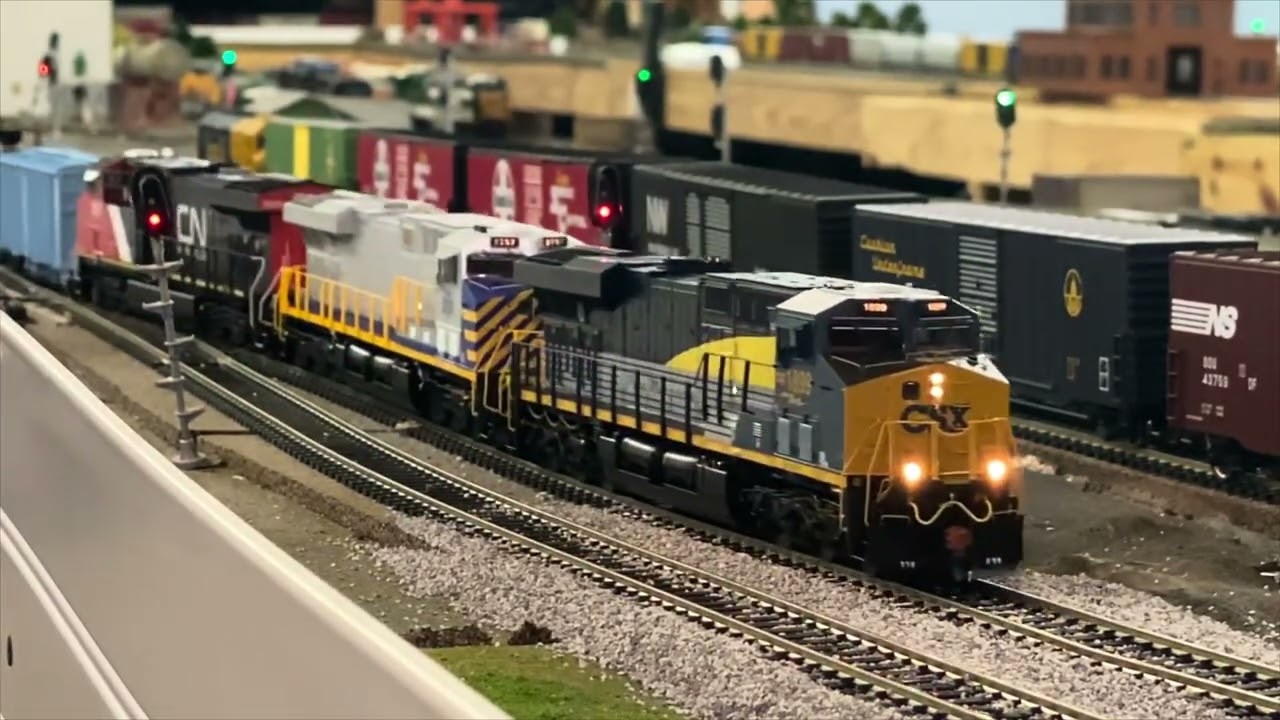 September 2025 Train Compilation at the Rockwood Model Railroad 