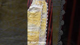 Latest Lace Sleeves Design For Beginners 🌸 #sewing #shortsvideo #shorts #stitching