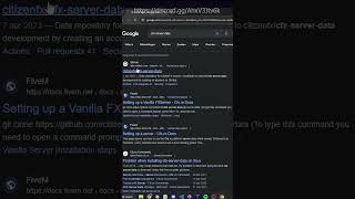 Créer son propre serveur FiveM en local #1 https://discord.gg/AhxV3Jtv6k #fivemcommunity #fivemlua