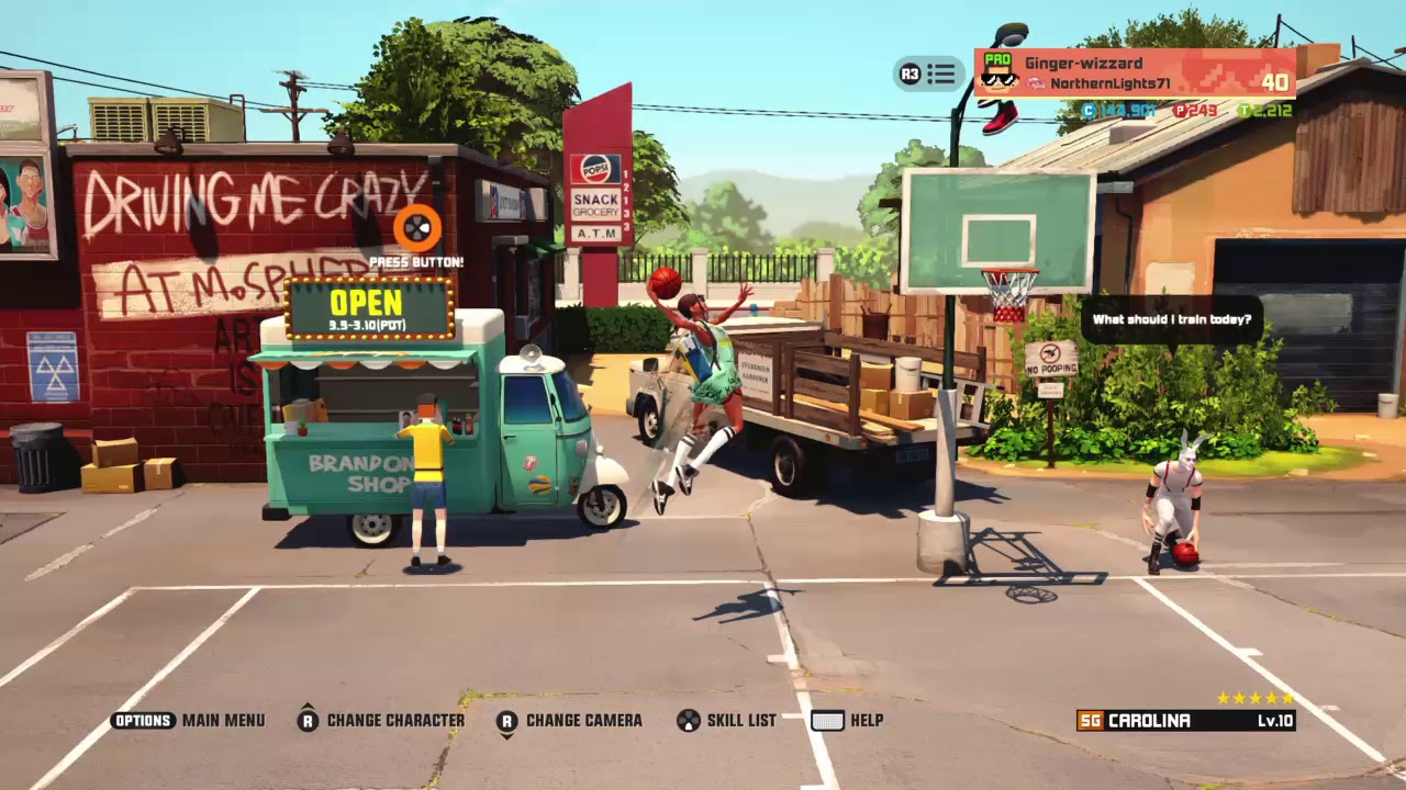 3on3 FreeStyle, Carolina's Upgraded layup distance