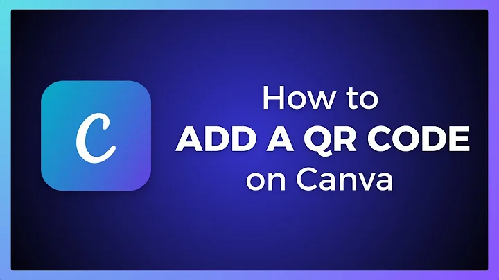 Canva How to add a QR Code | Quick and Easy Tutorial! 2025