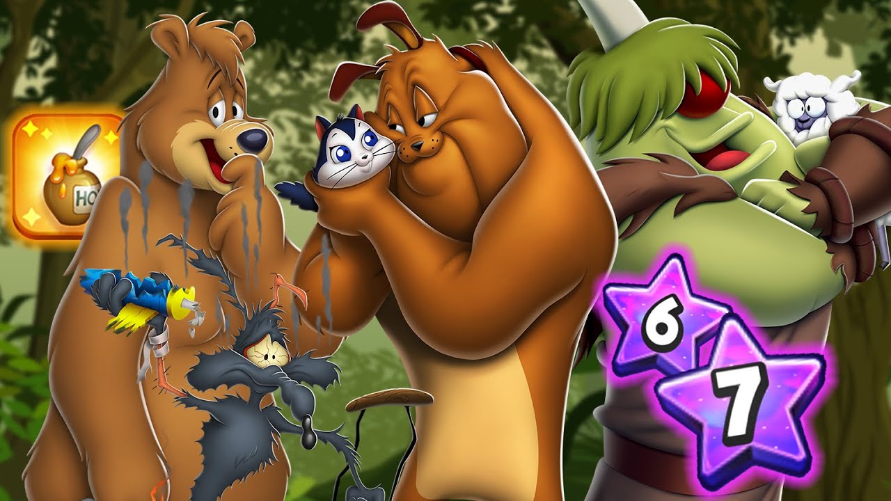 JUNYER BEAR, MARC ANTHONY, ACME DAMAGED COYOTE, CYCLOPS HUGO - Looney Tunes World of Mayhem