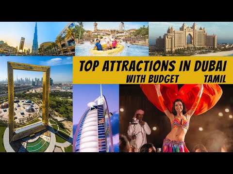 Top 10 Must Visit Attractions in Dubai 2023 | Best Things to do in Dubai With Budget in Tamil #Dubai