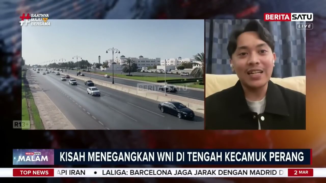 Israel Gempur Iran, WNI Ini Rasakan Mencekamnya Langit Timur Tengah #beritasatu