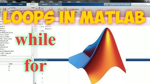 How to write while and for loops in MATLAB / simple explanation with examples / MATLAB programming