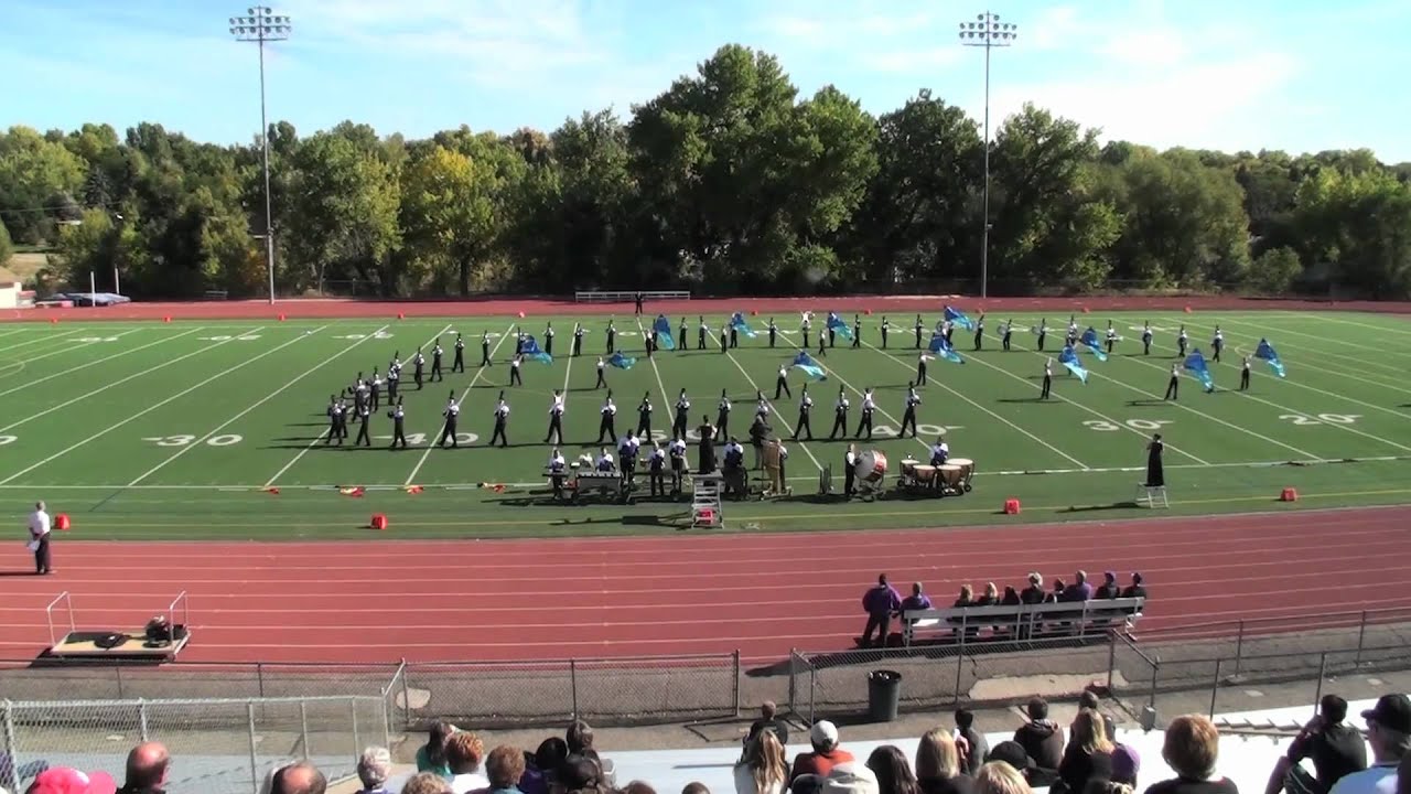 Arvada West "Wildcats" High School Marching Band, October 16, 2010