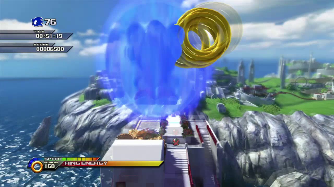 Sonic Unleashed Windmill Isle Act2-2 Speedrun 