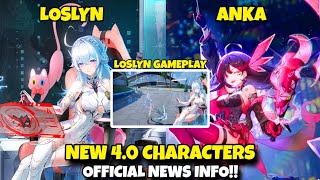 New 4.0 SSR Loslyn + Anka Offici Info & Gameplay!! Tower of Fantasy!!