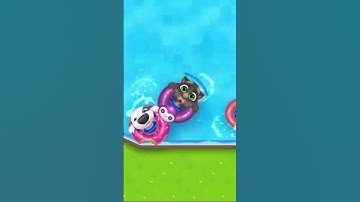 Talking Tom Pool Time #shorts #talkingtom #ytshorts