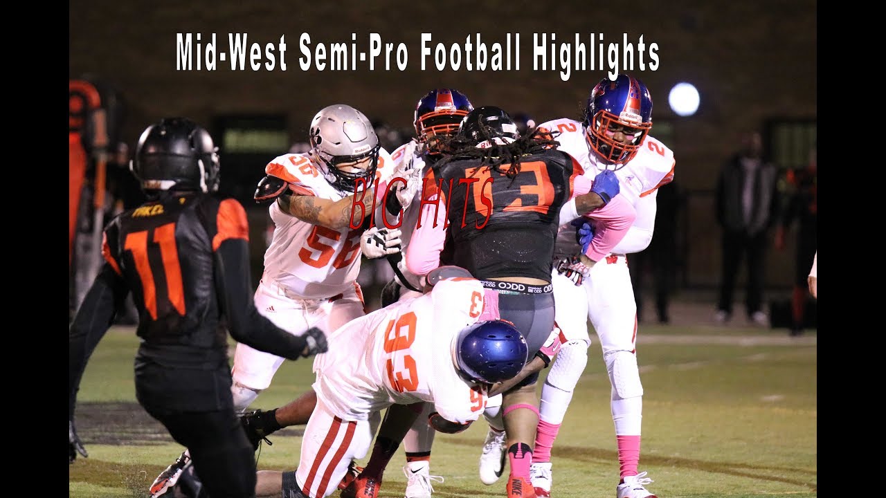 Midwest SemiPro Football Highlights Episode 1 BIG HITS YouTube