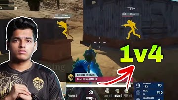 Jonathan 1v4 Global Esports | BMOC Grind Final | Godlike vs Global Esports | RecapGaming