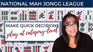 National Mah Jongg League Charleston Sprints 20190422