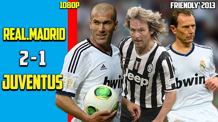 Real Madrid Legends vs Juventus Legends 2 -1 Full Highlights Friendly 2013