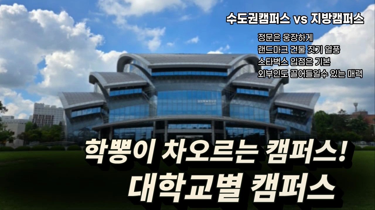 이 맛에 재수 반수한다고? / 전국 모든 대학 캠퍼스 돌아보기 / 기숙사 적응도 문제없다