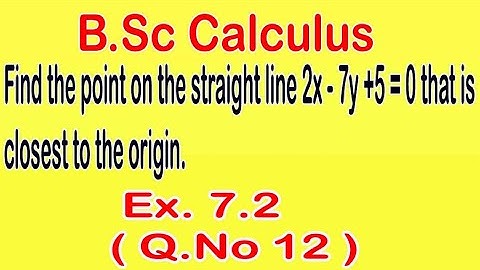 B.Sc Calculus | Exercise 7.2 (Q # 12)| How to find relative Extrema |