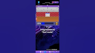 Progresstein3d *God mode* #progressbar95