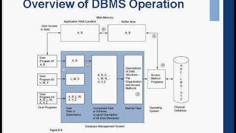 Chapter 9 The Database Management System