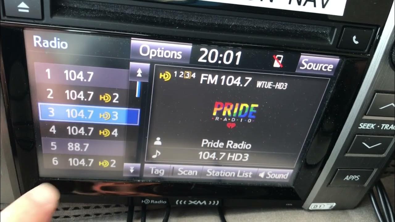 Wtue fm running mp11 on its hd4 channel youtube