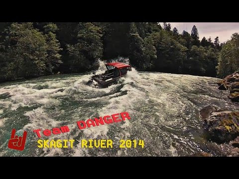 Skagit River EXTREME Jet Boating - 2014 with Team Danger