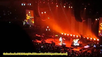 [March 31, 2013] The Script Live in Manila - I