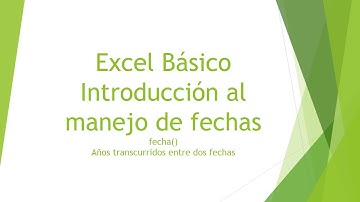 Introducción al manejo de fechas Parte 3