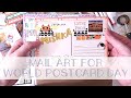 World Postcard Day - Decorate Postcards With Me!