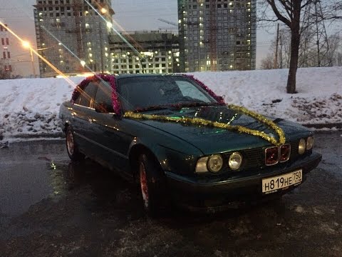 Зеленая запчасть. Замена стойки BMW e34. Нарядили машину. Зеленая запчасть. Замена стойки BMW e34. Нарядили машину.