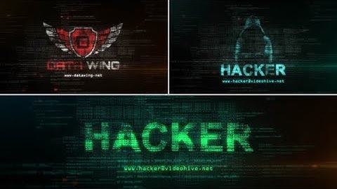 Hacker Logo Reveal | After Effects Template | Videohive #AfterEffectsTemplate #Videohive