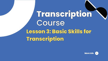 Lesson 3: Basic Transcription Equipment to Get Started