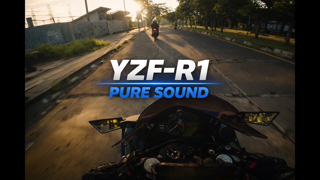 Chill Ride to Ciwidey with R1 | PURE SOUND | 4K - YouTube