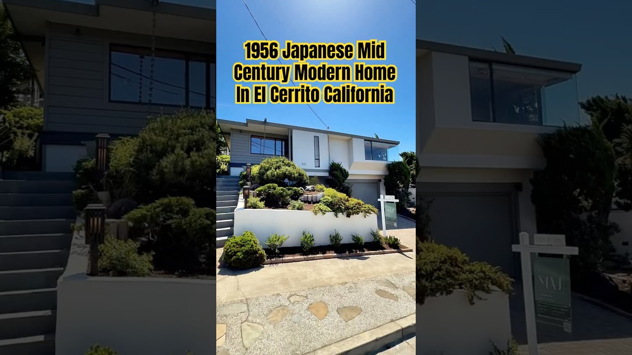 1956 Japanese Style Mid Century Modern Home In El Cerrito