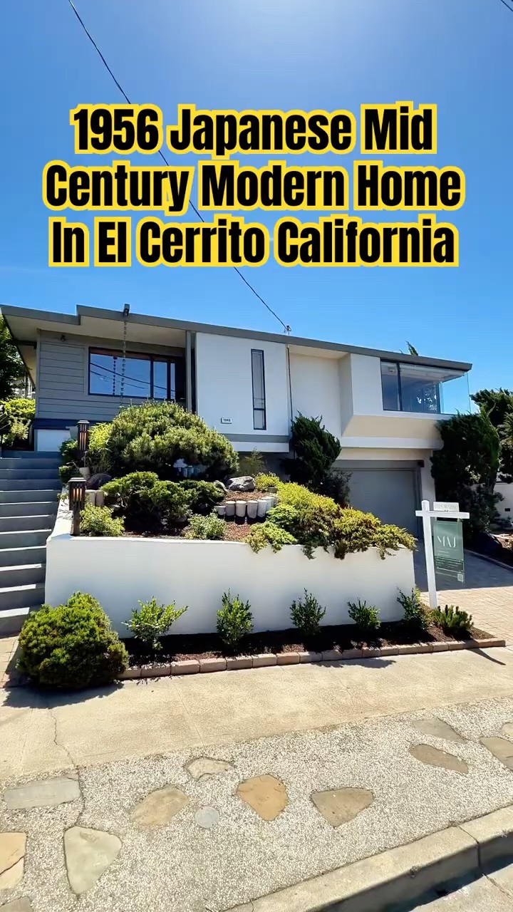 1956 Japanese Style Mid Century Modern Home In El Cerrito