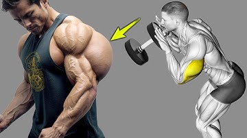 9 Huge Triceps Exercises with One Dumbbell Only