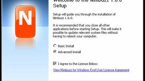 How to install Nimbuzz (advanced) and add a SIP account - ABC-VoIP Communication Partner