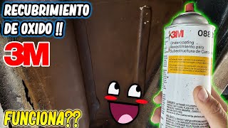 COMO APLICAR RECUBRIMIENTO ANTICORROSIVO PARA CHASIS DE AUTO TEXTURIZADOREPARAR OXIDO DE MI CARRO!