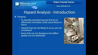 HACCP - Step 1, Part 1