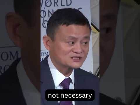 Jackma's Career advice