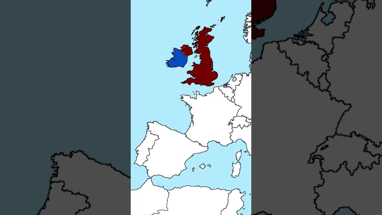 Alternate history: 1997 Good Friday invasion of Ireland #map #mapping #edit #alternative #history