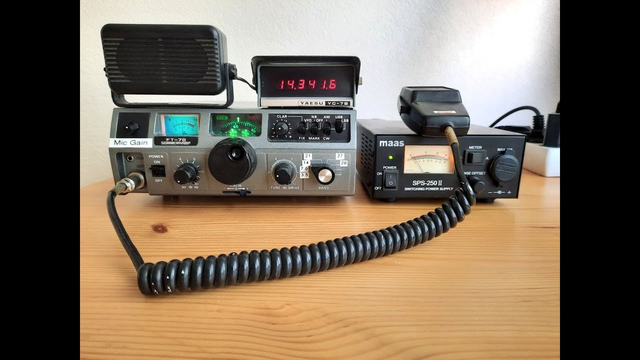 Yaesu FT-7B. Local qso.