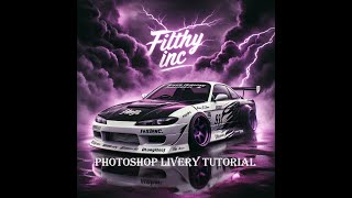 CarX Drift Racing Online || Photoshop Livery Tutorial
