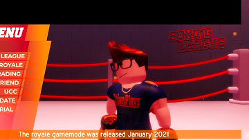 (Class B) 1v1 Random Boxing League Roblox