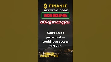 Not updating email address  -  Binance Referral Code 2025 #shorts