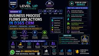 𝐁𝐮𝐬𝐢𝐧𝐞𝐬𝐬 𝐏𝐫𝐨𝐜𝐞𝐬𝐬 𝐅𝐥𝐨𝐰𝐬 𝐚𝐧𝐝 𝐀𝐜𝐭𝐢𝐨𝐧𝐬 𝐢𝐧 𝐃𝟑𝟔𝟓 𝐂𝐑𝐌 #BPFs #powerplatform #crm #actions #dynamics365 #crm Update