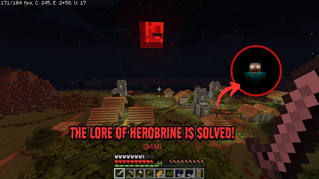 DON'T make the mistake of exploring this village in HEROBRINE WORLD *GONE WRONG* || Season 2 Ep 2 ||