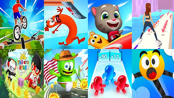 Join Blob Clash 3D, Gummy Bear runner, Tom Fly Run, Tag w/ Ryan, Riding Extreme 3D, Sky Roller