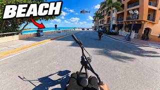 We Took Our Auto-Wheelie Bikes to the Beach