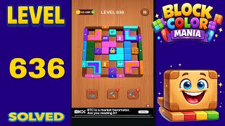 Block Color Mania – Level 636 | Fast & Clean Solution