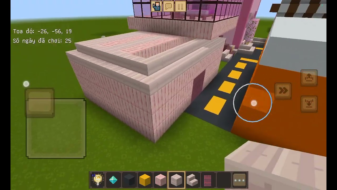 Mik xây nhà cho công chúa=))